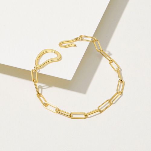 Paperclip Bracelet, Hook Clasp Bracelet, Teenage Girl Gift