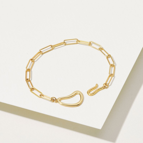 Paperclip Bracelet, Hook Clasp Bracelet, Teenage Girl Gift